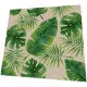 Servietten - Tropische Blätter - 100% Recycling