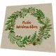Servietten - Weihnachtskranz - 100% Recycling