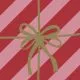 Servietten - Rotes Geschenk