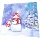 Servietten - Schneemann-Freunde