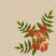 Napkins - Rowan berry - 100% of recycling