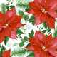 Napkins - Floral Christmas