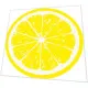 Servietten gestanzt - Zitrone