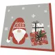 Napkins - Gnome with gifts