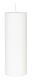 Stumpenkerze - Weiß 20cm - 1 Stück - 60h
