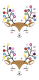 Handkerchiefs - Colourful Deer