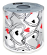 Toilet paper - Shower of hearts