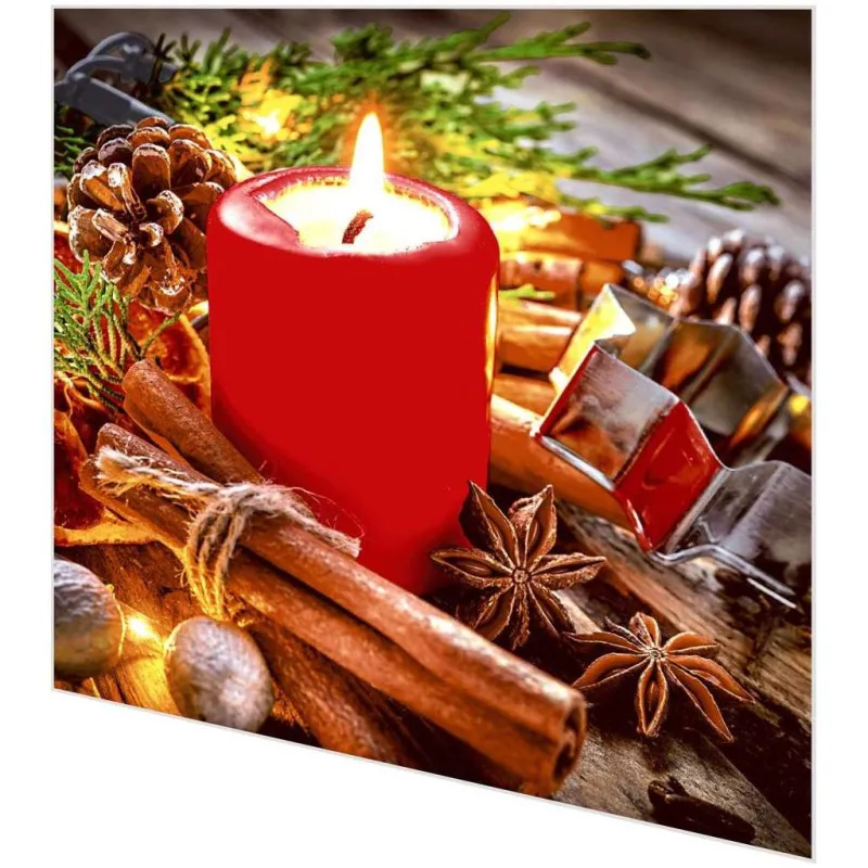 Servietten - Kerze mit Deko - Paper+Design