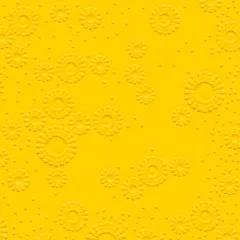 Cocktailservietten - Moments Uni gelb