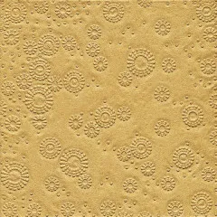 Cocktailservietten - Moments Uni gold Cocktailservietten - Moments Uni gold