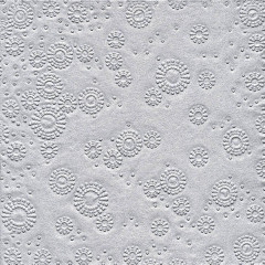 Cocktail napkins - Moments Uni silver