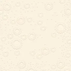 Cocktailservietten - Moments Uni creme
