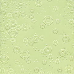 Servietten mit Prägung - Moments Uni minzgrün