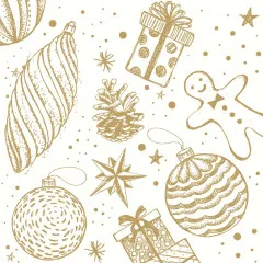 Cocktail napkins - Bauble symphony Cocktail napkins - Bauble symphony