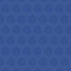 Cocktailservietten - Pop Art dunkelblau