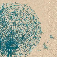 Cocktailservietten - Pusteblume - 100% Recycling