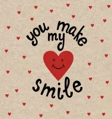 Cocktail napkins - Me Smile - 100% of recycling