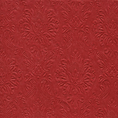 Dinnerservietten - Moments Ornament rot