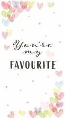 Guest towels - Hearts Favourite