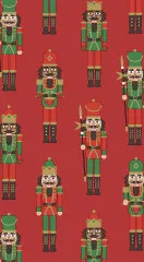 Guest towels - Nutcracker red