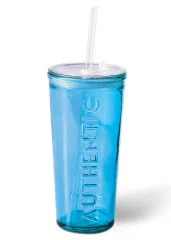 Glass to go - Authentic blue