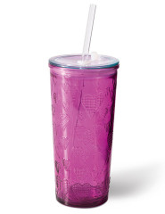 Glass to go - Hearts pink