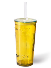 Glass to go - on-off yellow