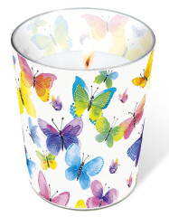Candle in a glass - Flying colours