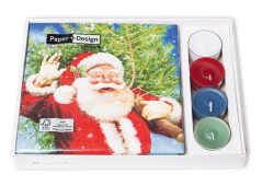 Kombibox - Weihnachtsmann mit Baum