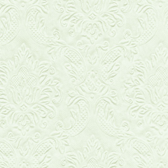 Cocktailservietten - Moments Ornament blassgrün