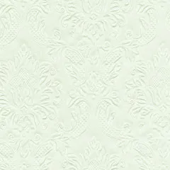 Servietten mit Prägung - Moments Ornament blassgrün