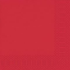 Napkins - Uni red
