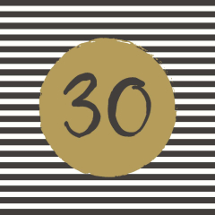 Servietten - 30. Geburtstag