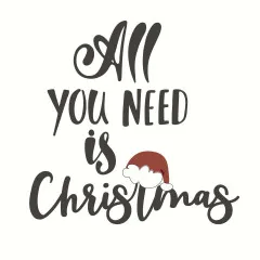 Servietten - All you need is christmas