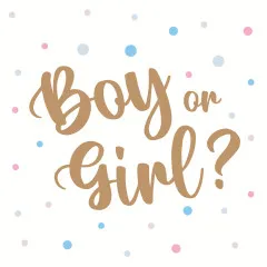 Servietten - Boy or Girl