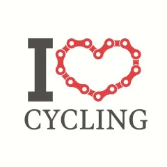 Servietten - I love Cycling