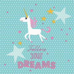 Servietten - Einhorn