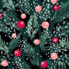 Servietten - Flourish Xmas