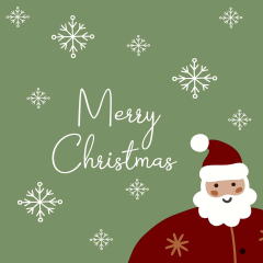 Servietten - Funky Santa