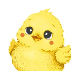 Servietten gestanzt Bio - Huhn