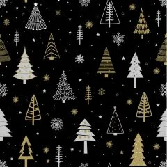 Napkins - Glittery tree