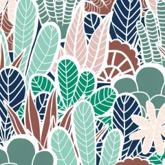 Servietten - Grafische Kakteen