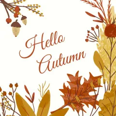 Napkins - Hello Autumn Napkins - Hello Autumn