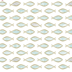 Servietten - Ichthys Muster