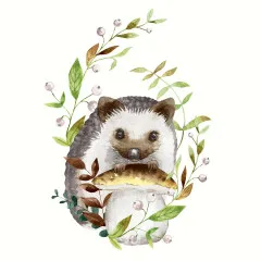 Napkins - Forest Hedgehog Napkins - Forest Hedgehog