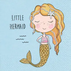 Napkins - Little mermaid