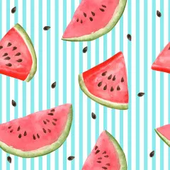 Napkins - Melon lines