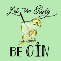 Servietten - Party Gin