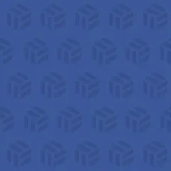 Napkins embossed - Pop art dark blue