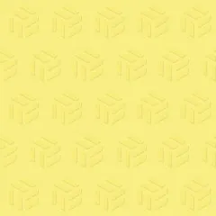Servietten mit Prägung - Pop Art gelb
